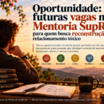 Oportunidade: futuras vagas na Mentoria SupReMo para quem busca reconstrução após um relacionamento tóxico