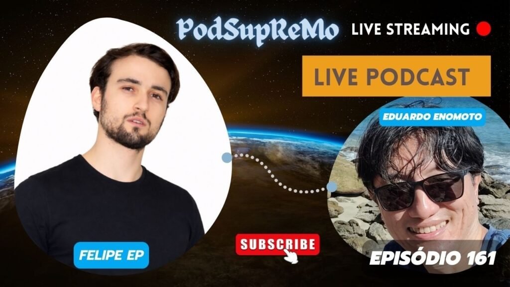 Capa do episódio 161 do PodSupReMo com Felipe EP